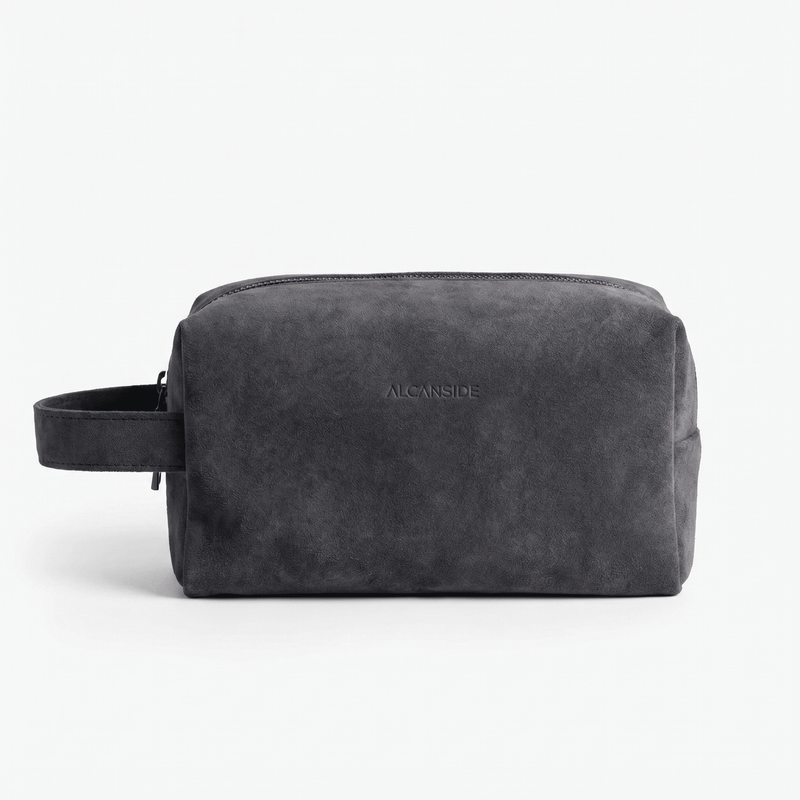 Alcantara Washbag - Space Grey - Alcanside