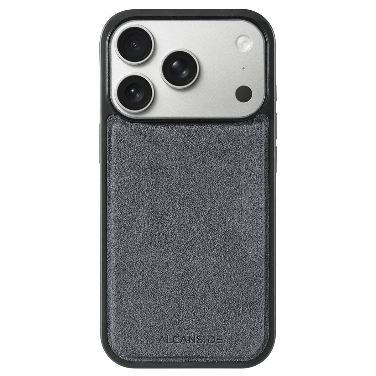 iPhone 17 Pro - Alcantara Back Cover - Nardo Gray - Alcanside