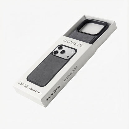 iPhone 17 Pro - Alcantara Back Cover - Nardo Gray - Alcanside