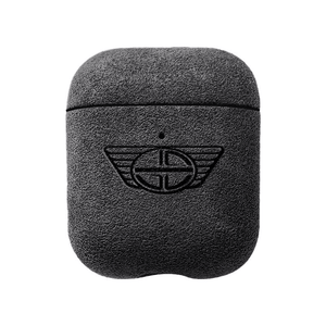 Donkervoort - AirPods 1/2 Gen Alcantara Case - Space Grey - Alcanside