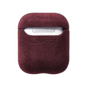 Donkervoort F22 - AirPods 1/2 Gen Alcantara Case - Wine Red - Alcanside