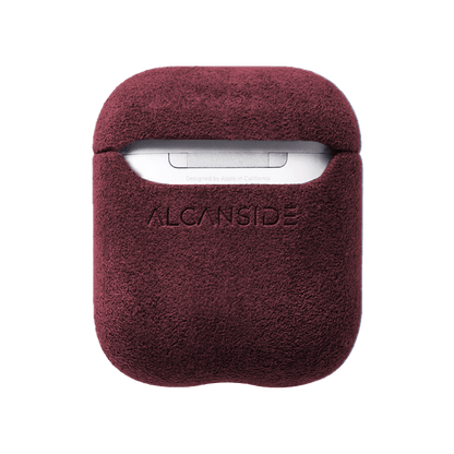 Donkervoort F22 - AirPods 1/2 Gen Alcantara Case - Wine Red - Alcanside