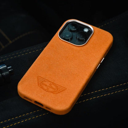 Donkervoort - iPhone Alcantara Case - Orange - Alcanside