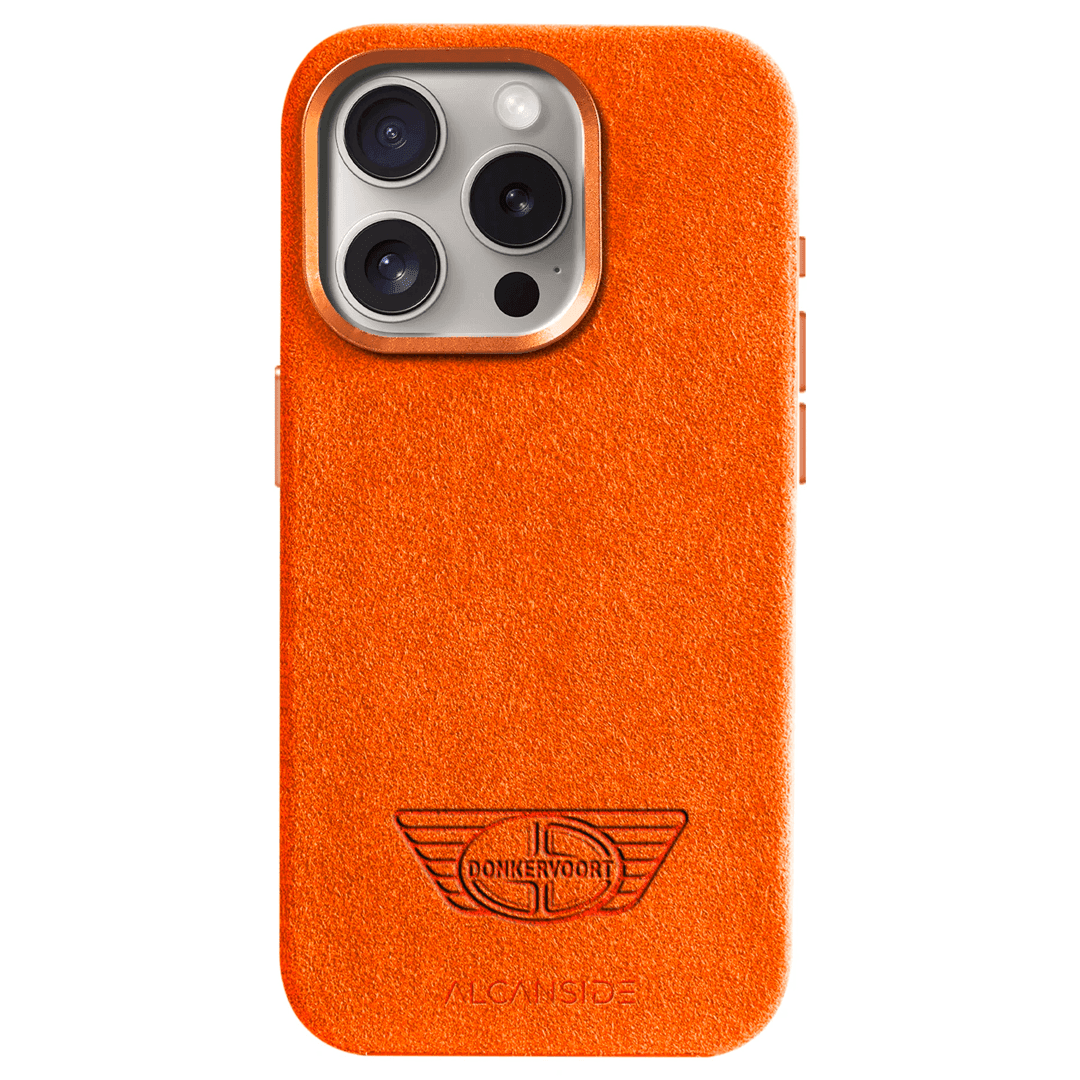 Donkervoort - iPhone Alcantara Case - Orange - Alcanside