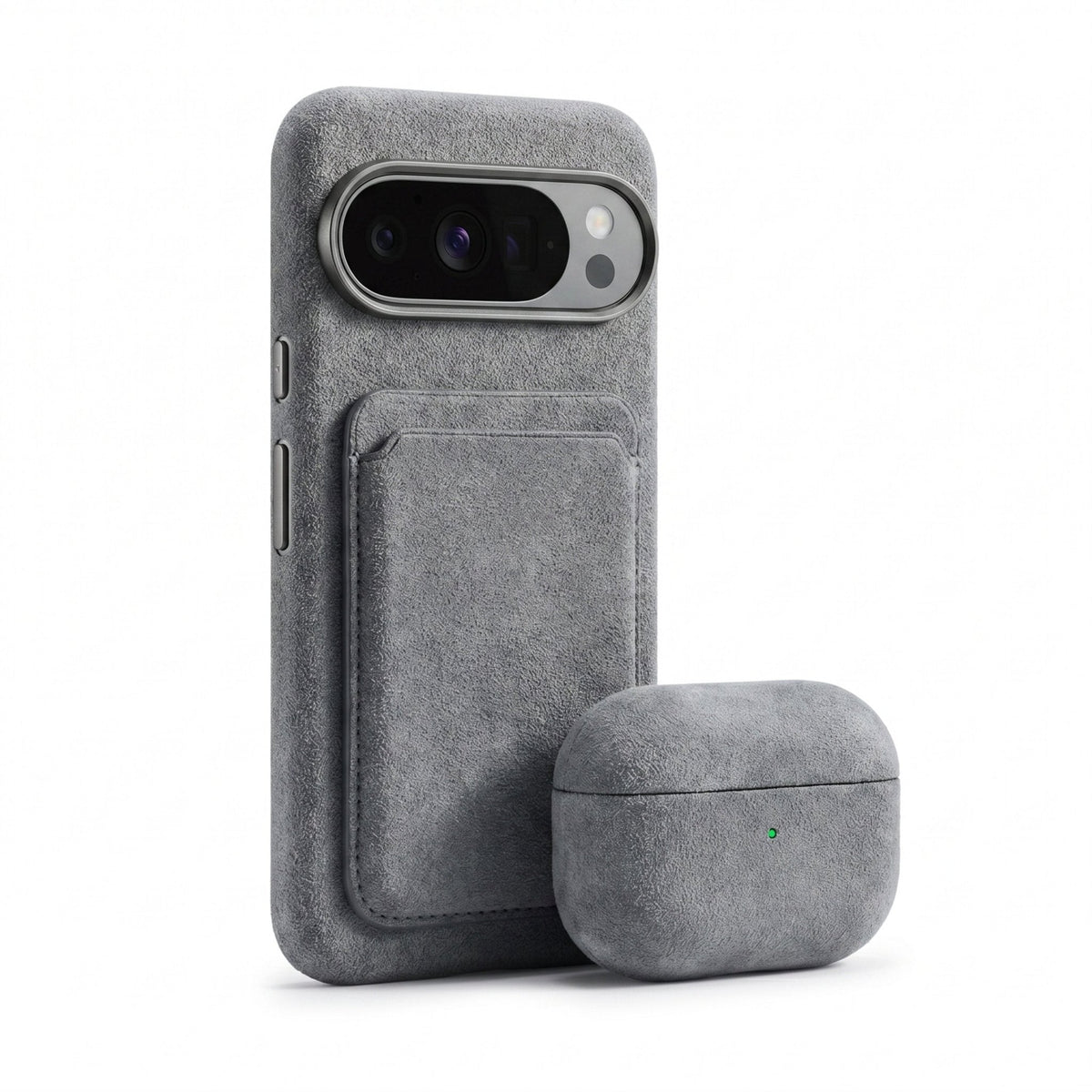 Google Pixel 10 - Alcantara Case - Nardo Gray - Alcanside