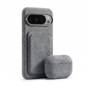 Google Pixel 10 Pro - Alcantara Case - Nardo Gray - Alcanside