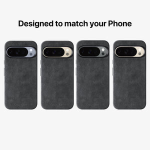 Google Pixel 10 Pro - Alcantara Case - Space Grey - Alcanside