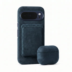 Google Pixel 10 Pro XL - Alcantara Case - Navy Blue - Alcanside