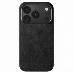 iPhone 18 Pro - Alcantara Case - Deep Black