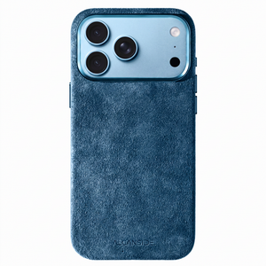 iPhone 18 Pro Max - Alcantara Case - Ocean Blue
