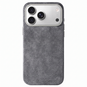 iPhone 18 Pro - Alcantara Case - Nardo Gray