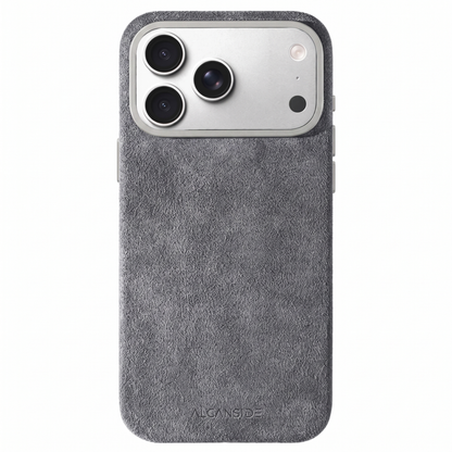 iPhone 18 Pro - Alcantara Case - Nardo Gray #iPhone model:_iPhone 18 Pro|iPhone 18 Pro Max