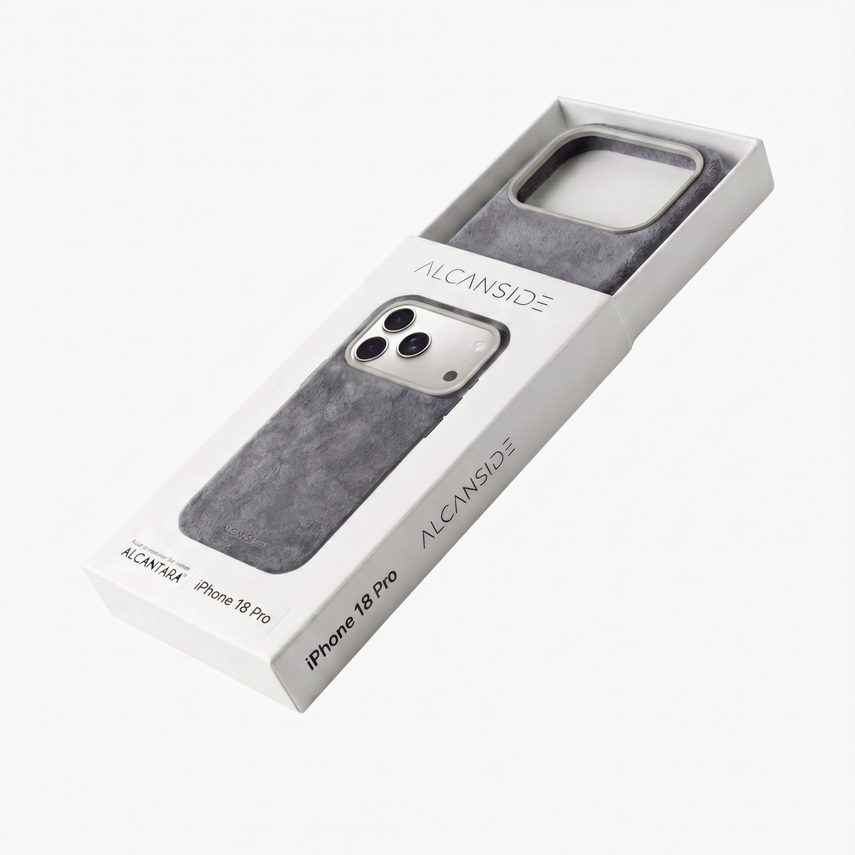 iPhone 18 Pro Alcantara case packaging #iPhone model:_iPhone 18 Pro|iPhone 18 Pro Max