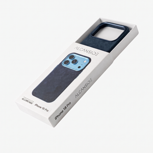 iPhone 18 Pro Alcantara case packaging