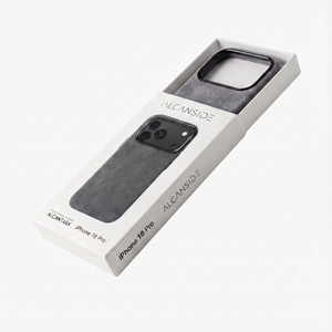 iPhone 18 Pro Max Alcantara case packaging