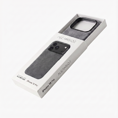iPhone 18 Pro Max Alcantara case packaging