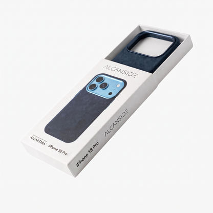 iPhone 18 Pro Max Alcantara case packaging