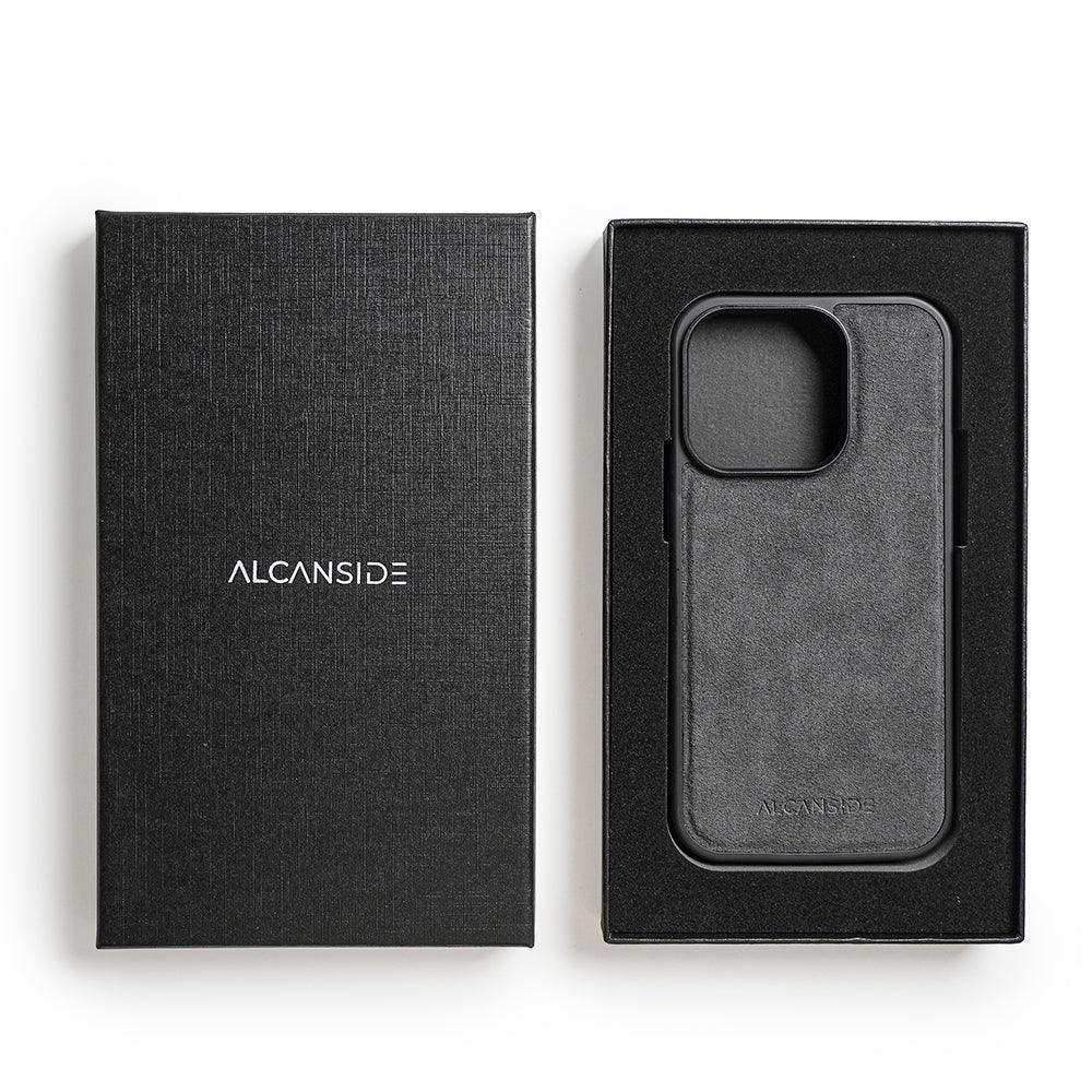 iPhone 12 & 12 Pro - Alcantara Back Cover - Space Grey - Alcanside