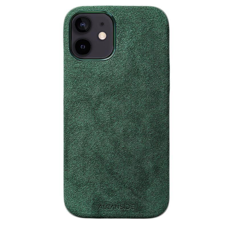 iPhone 12 Mini - Alcantara Case - Midnight Green - Alcanside
