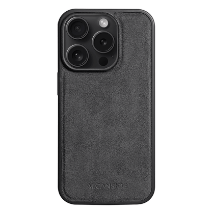 iPhone 13 Pro - Alcantara Back Cover - Space Grey - Alcanside