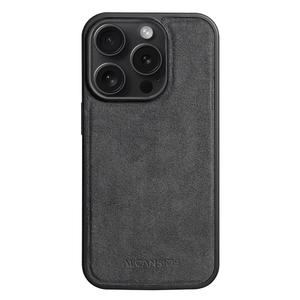 iPhone 13 Pro Max - Alcantara Back Cover - Space Grey - Alcanside