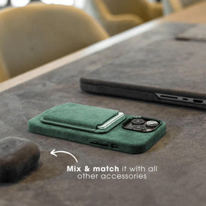 iPhone 13 Pro Max - Alcantara Case - Midnight Green - Alcanside