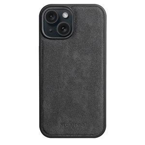 iPhone 14 - Alcantara Back Cover - Space Grey - Alcanside