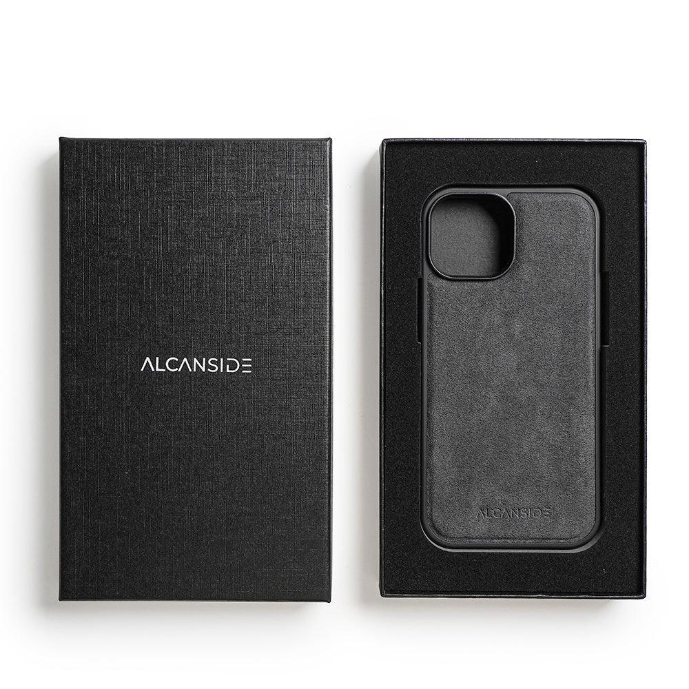 iPhone 14 Plus - Alcantara Back Cover - Space Grey - Alcanside