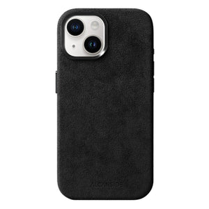 iPhone 15 - Alcantara Case - Deep Black - Alcanside