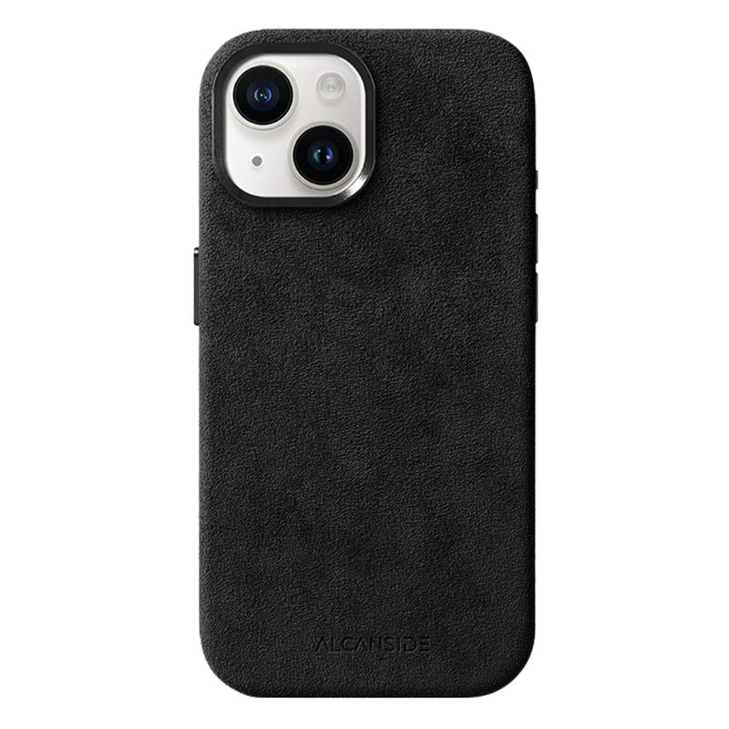 iPhone 15 - Alcantara Case - Deep Black - Alcanside