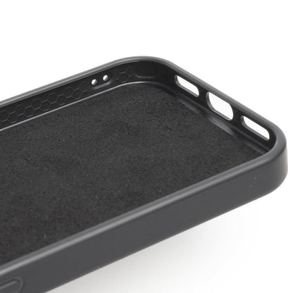 iPhone 15 Plus - Alcantara Back Cover - Wine Red - Alcanside