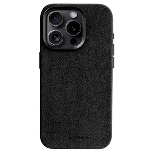 iPhone 15 Pro Max - Alcantara Case - Deep Black - Alcanside