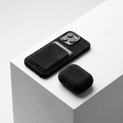 iPhone 15 Pro Max - Alcantara Case - Deep Black - Alcanside