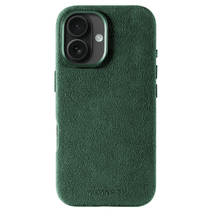 iPhone 16 - Alcantara Case - Midnight Green - Alcanside