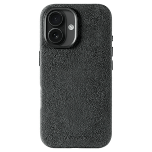 iPhone 16 - Alcantara Case - Space Grey - Alcanside