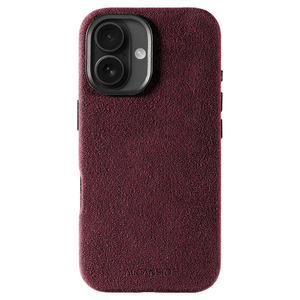 iPhone 16 - Alcantara Case - Wine Red - Alcanside