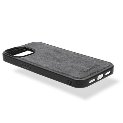 iPhone 16 Plus - Alcantara Back Cover - Nardo Gray - Alcanside