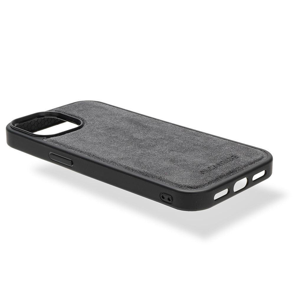 iPhone 16 Plus - Alcantara Back Cover - Nardo Gray - Alcanside
