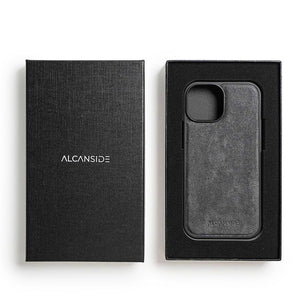 iPhone 16 Plus - Alcantara Back Cover - Nardo Gray - Alcanside