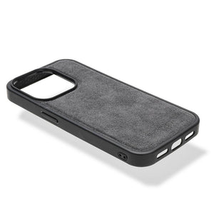 iPhone 16 Plus - Alcantara Back Cover - Space Grey - Alcanside