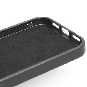 iPhone 16 Plus - Alcantara Back Cover - Wine Red - Alcanside