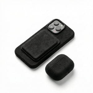 iPhone 16 Pro - Alcantara Case - Deep Black - Alcanside
