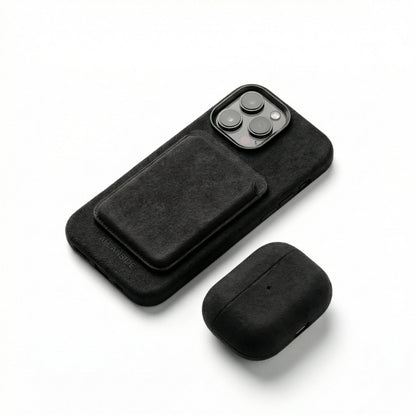 iPhone 16 Pro - Alcantara Case - Deep Black - Alcanside