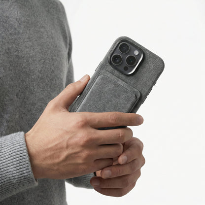 iPhone 16 Pro - Alcantara Case - Nardo Gray - Alcanside