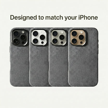 iPhone 16 Pro - Alcantara Case - Nardo Gray - Alcanside