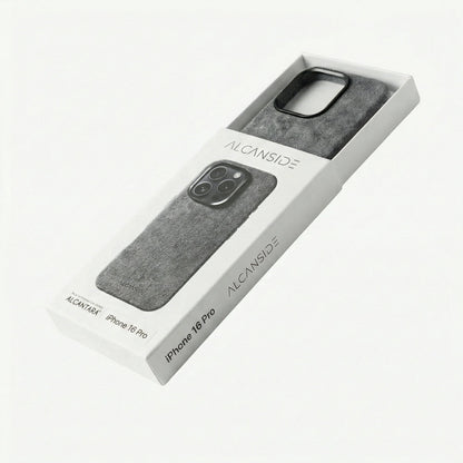 iPhone 16 Pro - Alcantara Case - Nardo Gray - Alcanside