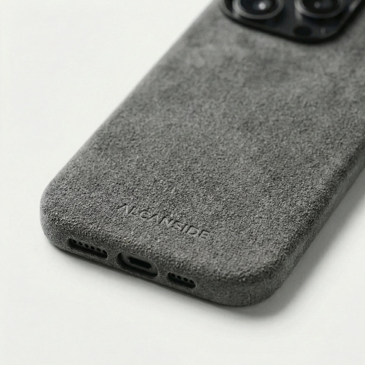 iPhone 16 Pro - Alcantara Case - Nardo Gray - Alcanside