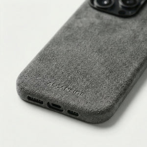 iPhone 16 Pro - Alcantara Case - Nardo Gray - Alcanside