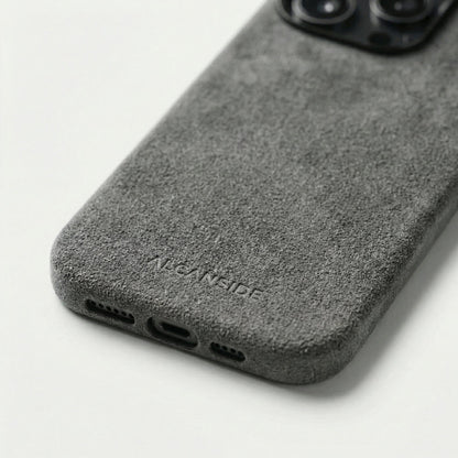 iPhone 16 Pro - Alcantara Case - Nardo Gray - Alcanside