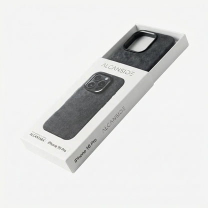 iPhone 16 Pro - Alcantara Case - Space Grey - Alcanside